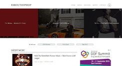 Desktop Screenshot of farouthiphop.com